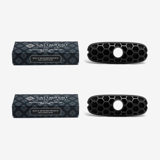2 Car Perfume Refills - Silk and White Musk