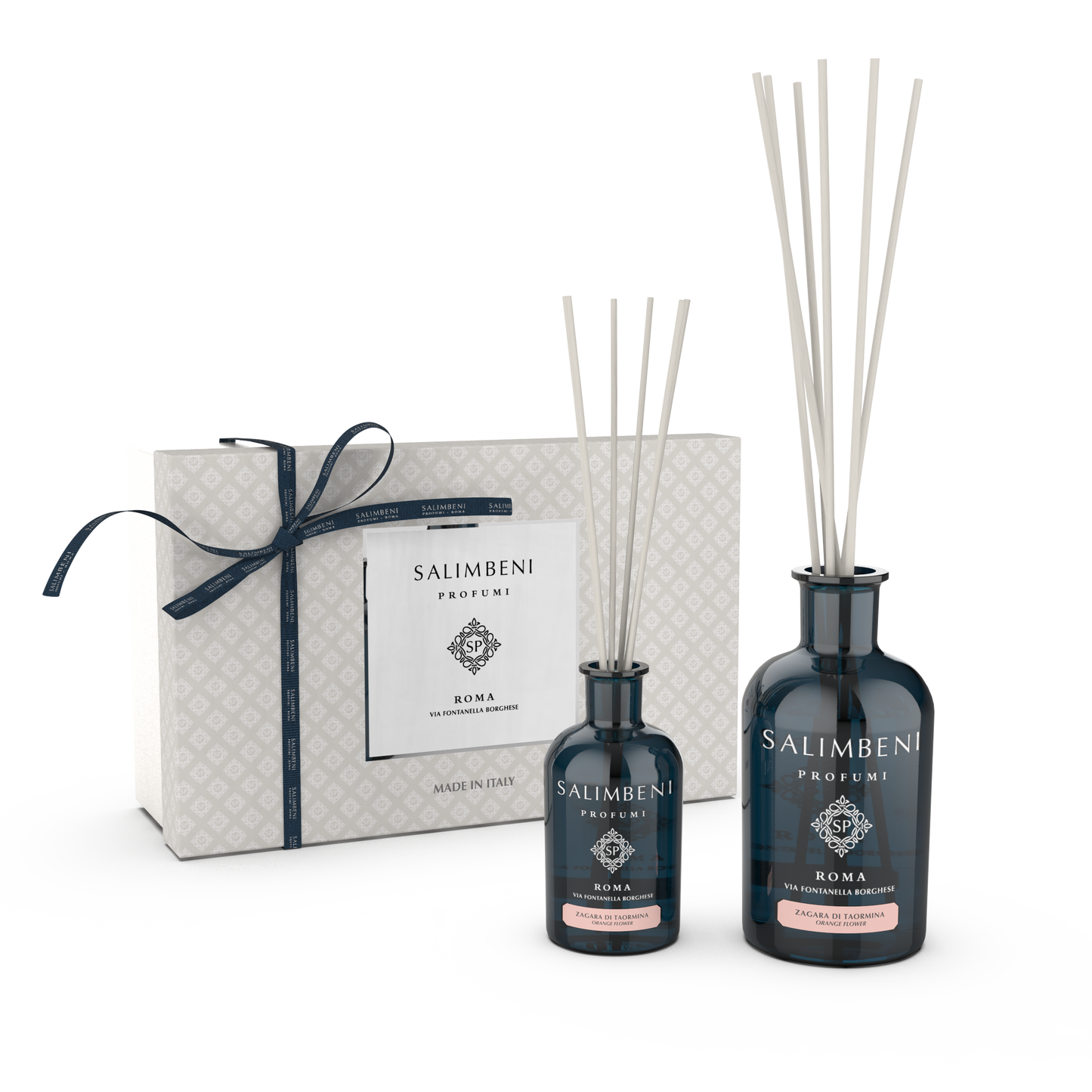 Gift box of your choice (250ml Stick Diffuser + 100ml Stick Diffuser of the same fragrance)
