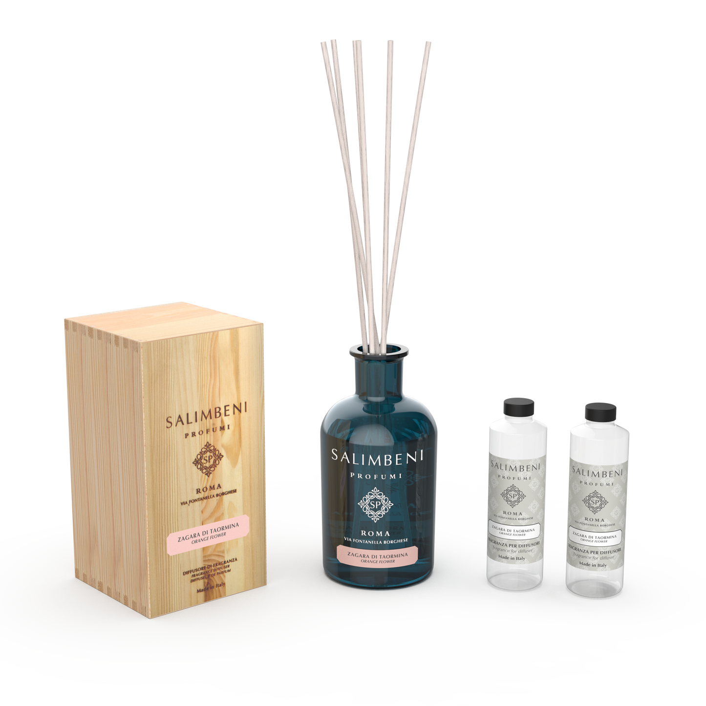 1000 ml Stick Diffuser + 2 Refills Home Fragrances (FRAGRANCE OF YOUR CHOICE)