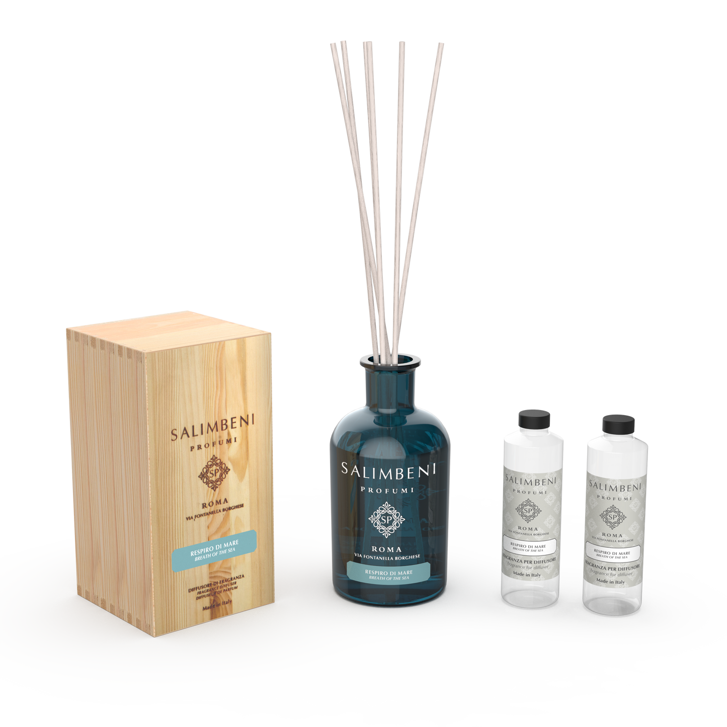 1000 ml Stick Diffuser + 2 Refills Home Fragrances (FRAGRANCE OF YOUR CHOICE)