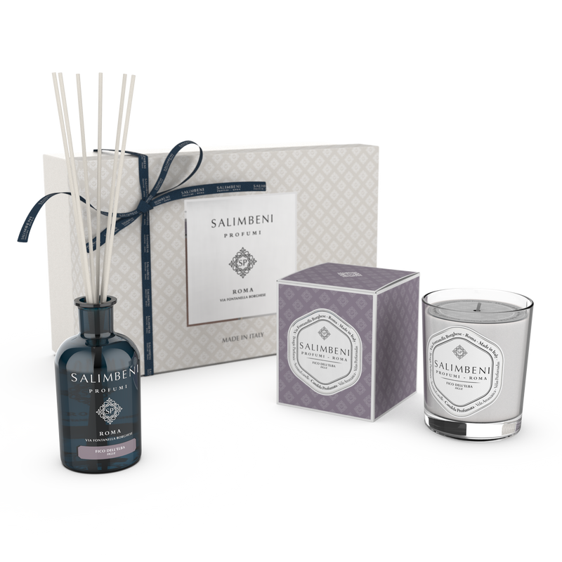 GIFT PACK OF YOUR CHOICE (100 ML STICK DIFFUSER  + 190gr SCENTED CANDLE)