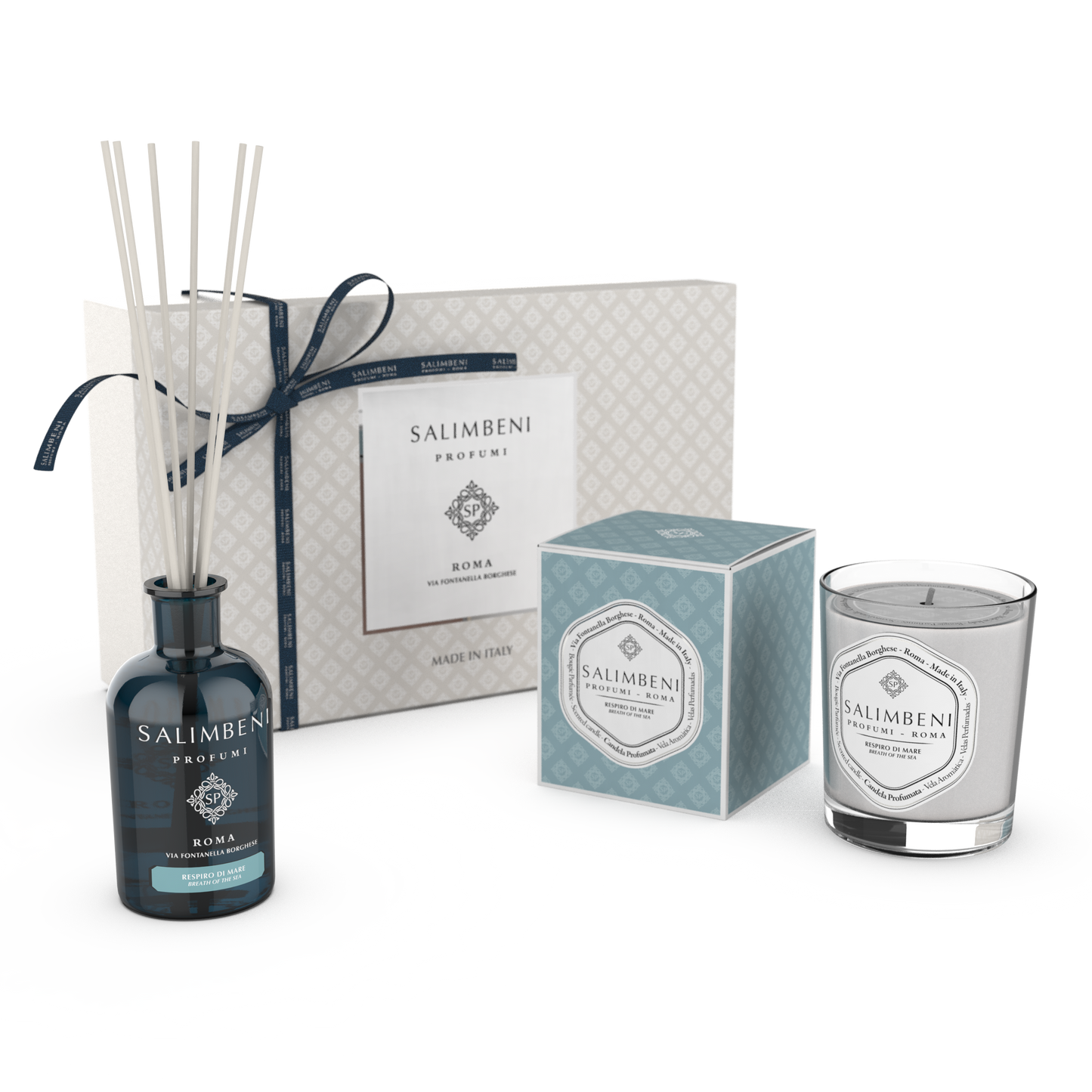 GIFT PACK OF YOUR CHOICE (100 ML STICK DIFFUSER  + 190gr SCENTED CANDLE)