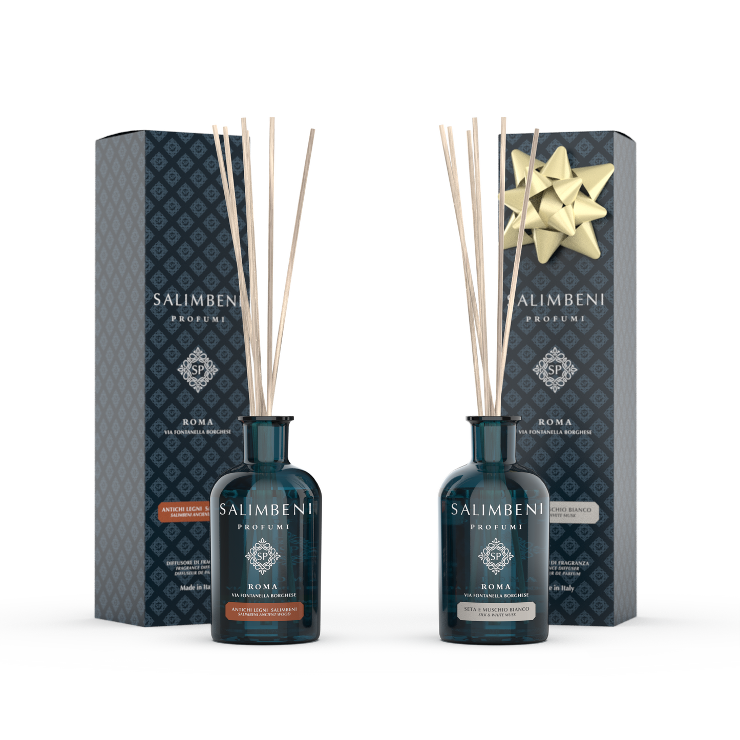 Salimbeni Ancient Wood 100 ml + Silk and White Musk 100 ml