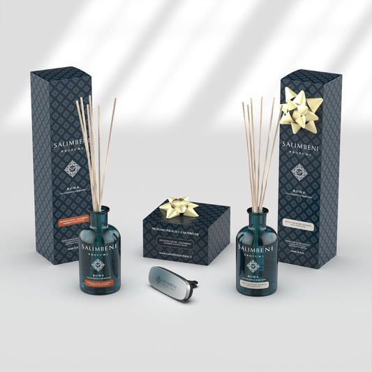 Salimbeni Ancient Wood 100 ml + Silk and Whie Musks 100 ml on FREE TRIAL + Car Perfumer Matt White Salimbeni Ancient Wood on FREE TRIAL