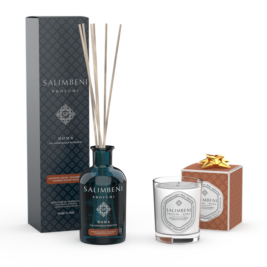 Salimbeni Ancient Wood 250 ml  + Salimbeni Ancient Wood Scented Candle  as a FREE TRIAL