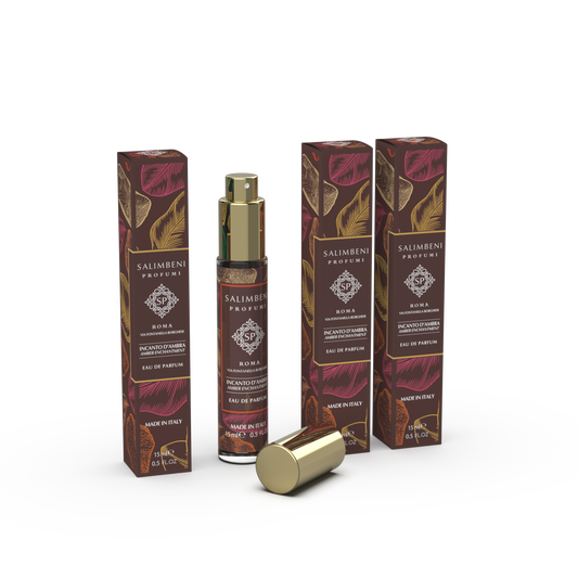 Travel kit 45 ml: 3 Travel-sized Perfume - Amber Enchantment