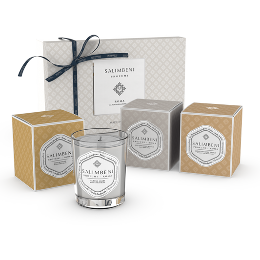 Gift Pack: Three 190gr Scented Candles (mixed fragrances of your choice)
