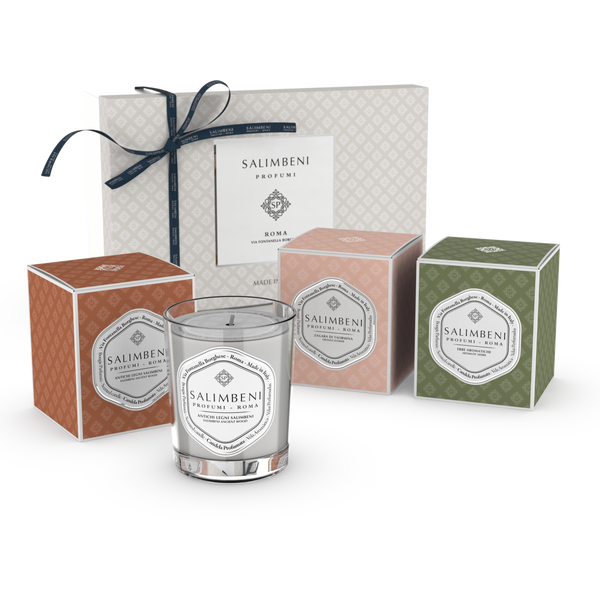Gift Pack: Three 190gr Scented Candles (mixed fragrances of your choice)