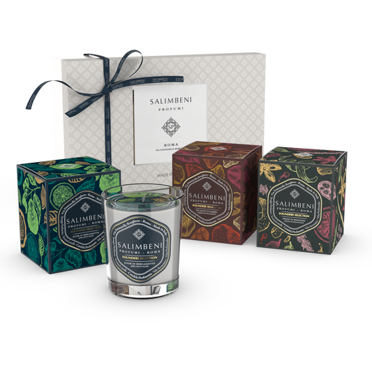 Gift Pack: Three 190gr Scented Candles (Bergamot Elixir + Amber Enchantment + Spices of Byzantium)