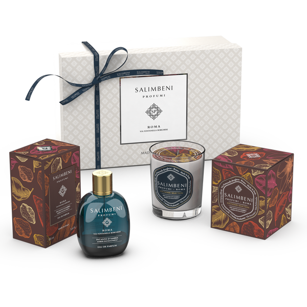 GIFT PACK OF YOUR CHOICE (100 ML EAU DE PARFUM + 190GR SCENTED CANDLE)