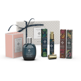 Gift pack of your choice: 100ml Cologne Intense +  Three 15ml Travel-Sized Eau de Parfum (Bergamot Elixir, Amber Enchantment, Spices of Byzantium)