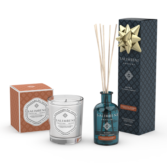 Salimbeni Scented Candle + 100 ml Stick Diffuser AS A FREE TRIAL (CHOOSE THE FRAGRANCE)