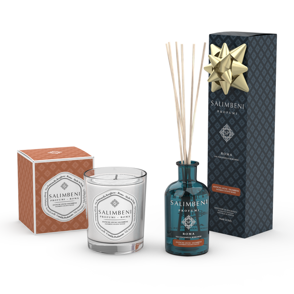 Salimbeni Scented Candle + 100 ml Stick Diffuser AS A FREE TRIAL (CHOOSE THE FRAGRANCE)