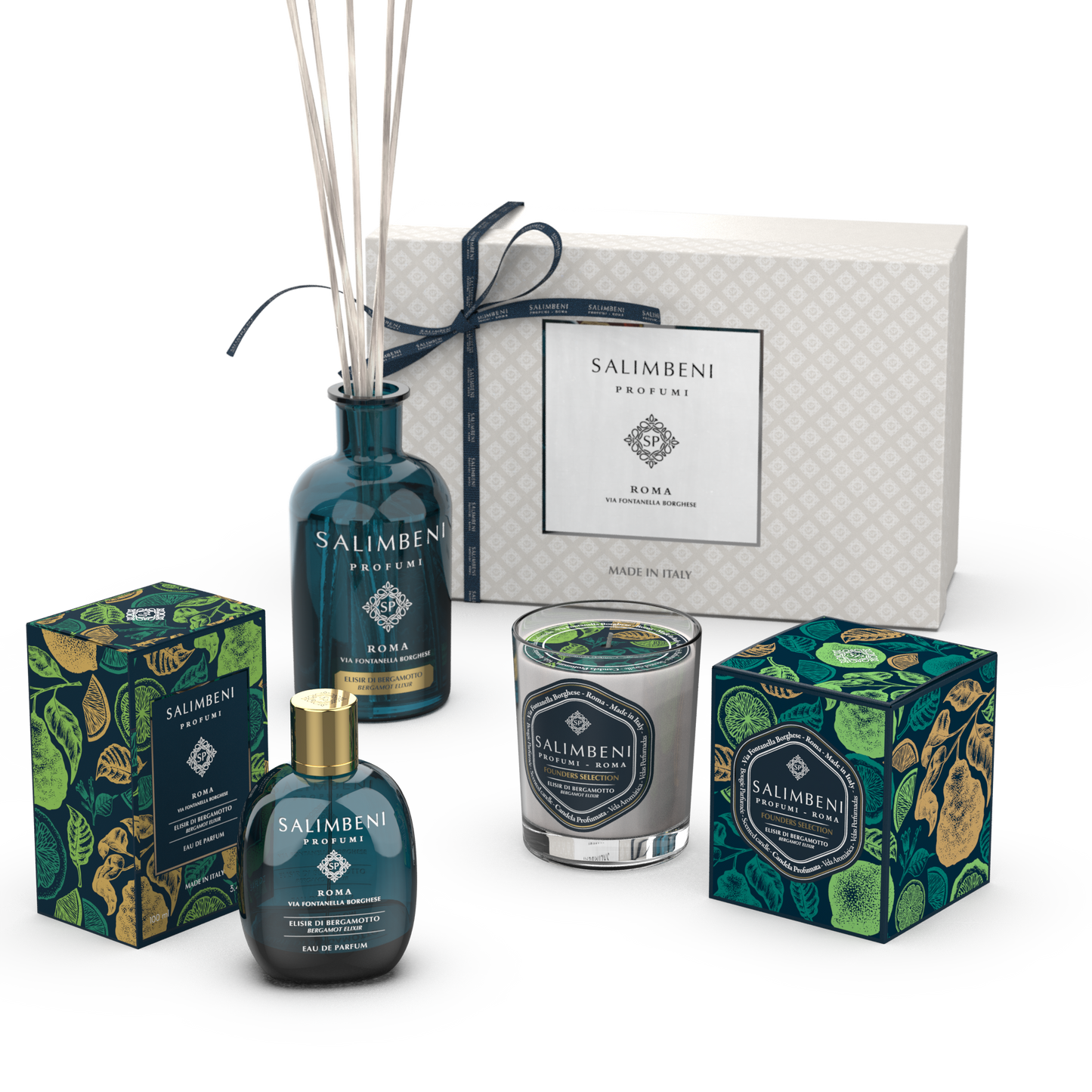 PREMIUM GIFT PACK OF YOUR CHOICE (100 ML EAU DE PARFUM + SCENTED CANDLE + 250 ML STICK DIFFUSER)