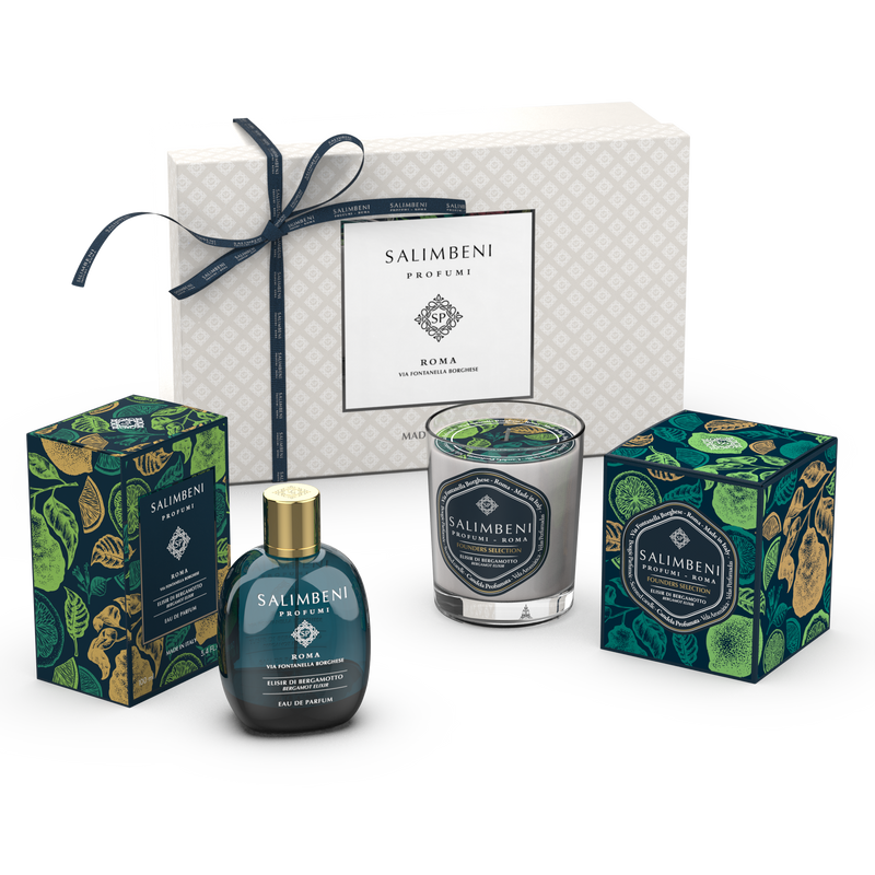 GIFT PACK OF YOUR CHOICE (100 ML EAU DE PARFUM + 190GR SCENTED CANDLE)