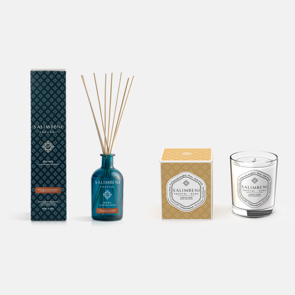 Salimbeni Ancient Wood 250 ml + Bitter Citrus Fruits Scented Candle as a FREE TRIAL
