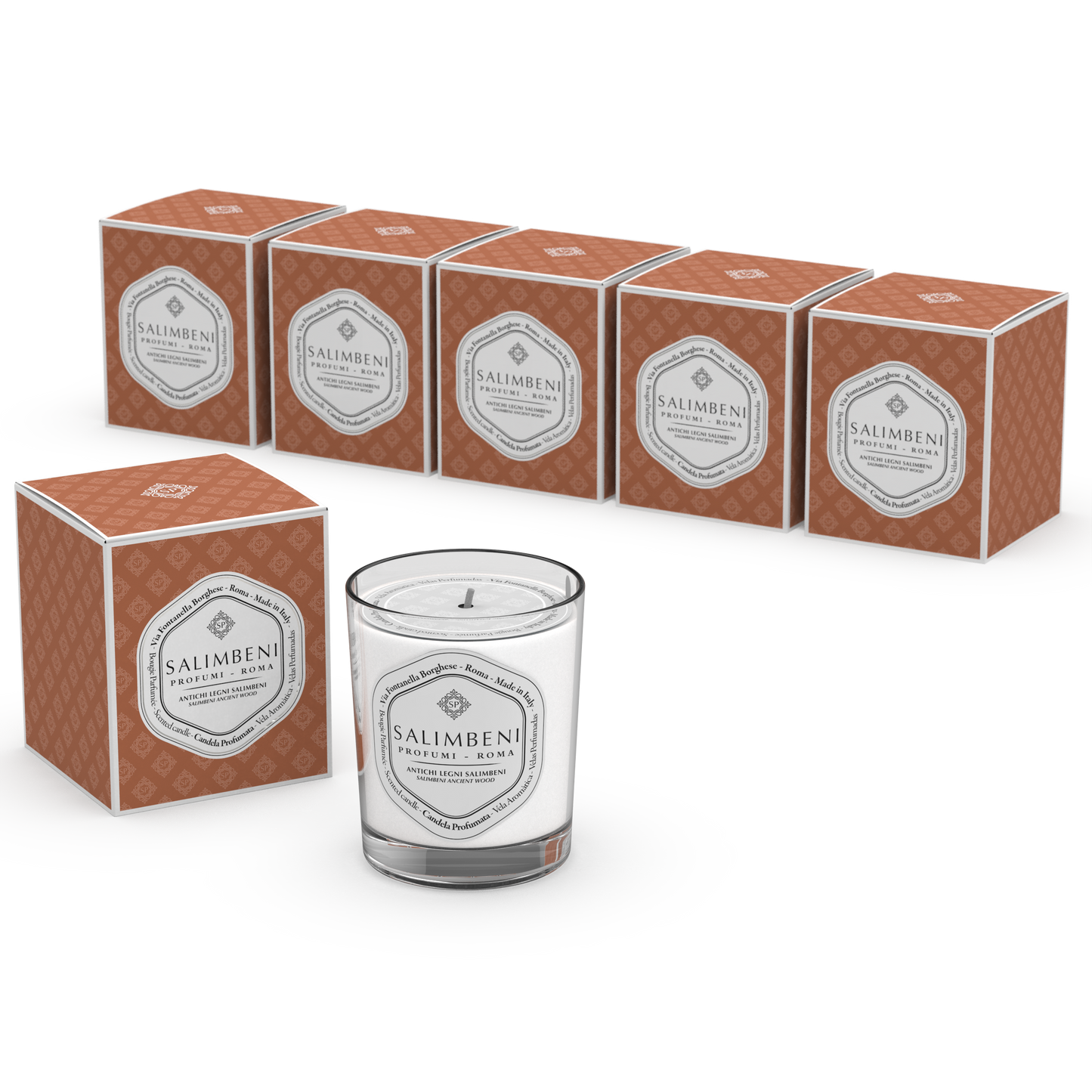 x6 190gr Scented Candles (FRAGRACE OF YOUR CHOICE)