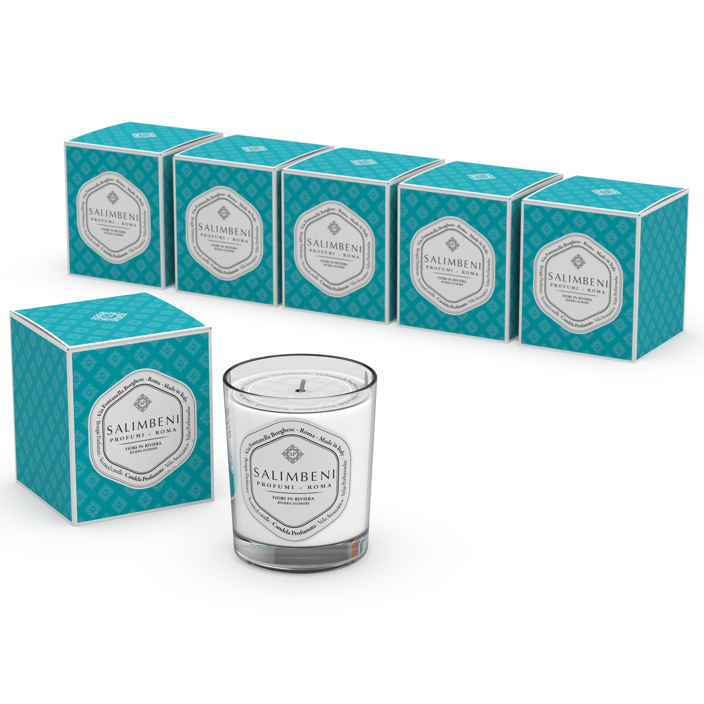 x6 190gr Scented Candles (FRAGRACE OF YOUR CHOICE)