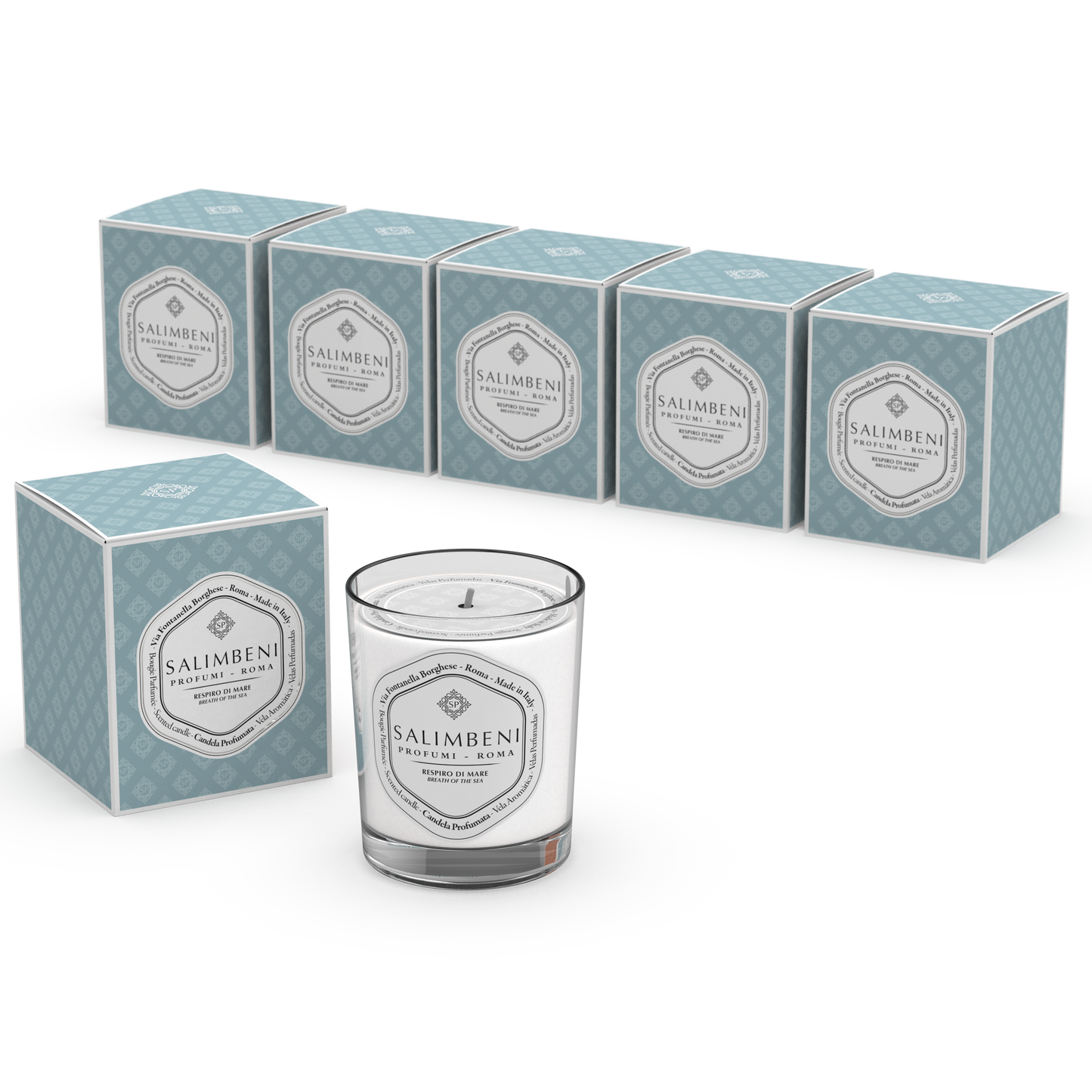 x6 190gr Scented Candles (FRAGRACE OF YOUR CHOICE)
