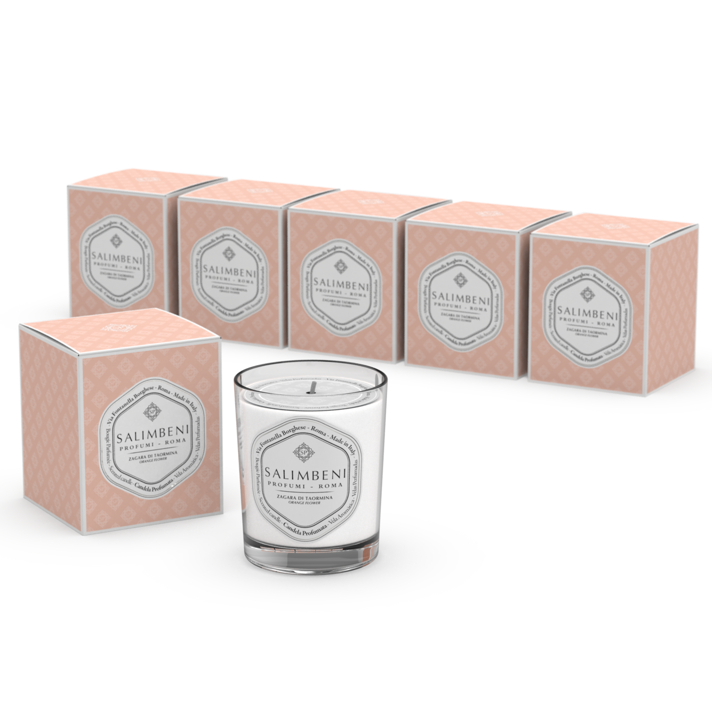 x6 190gr Scented Candles (FRAGRACE OF YOUR CHOICE)
