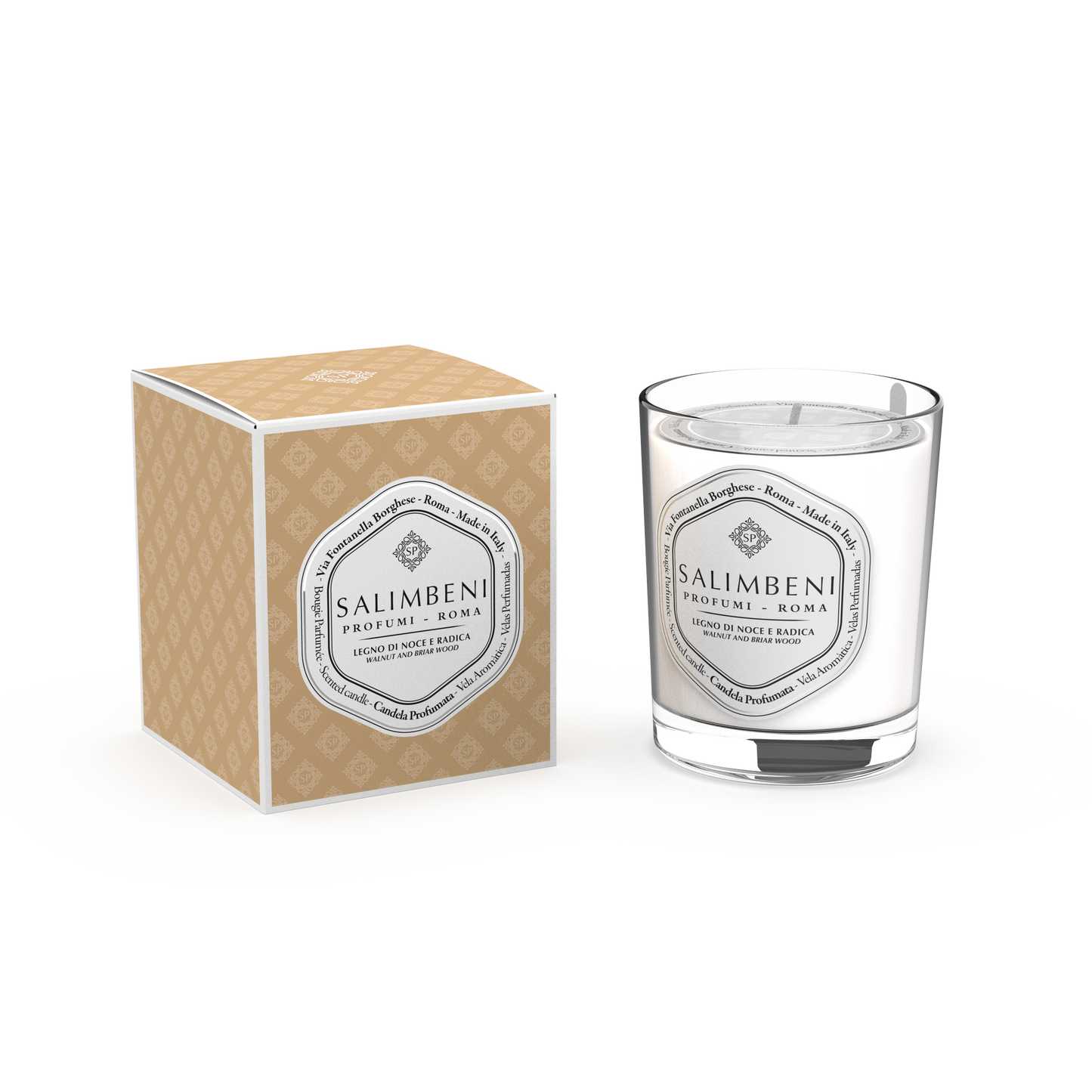 WALNUT AND BRIAR WOOD - Scented Candle