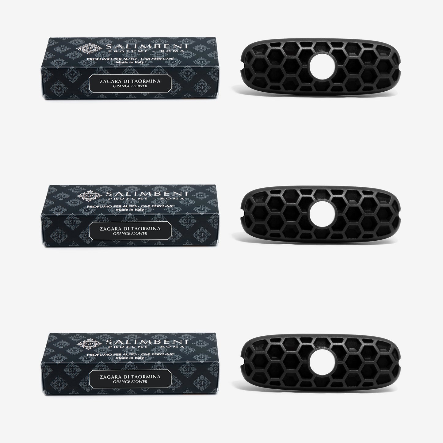3 Car Perfume Refills - Orange Flower