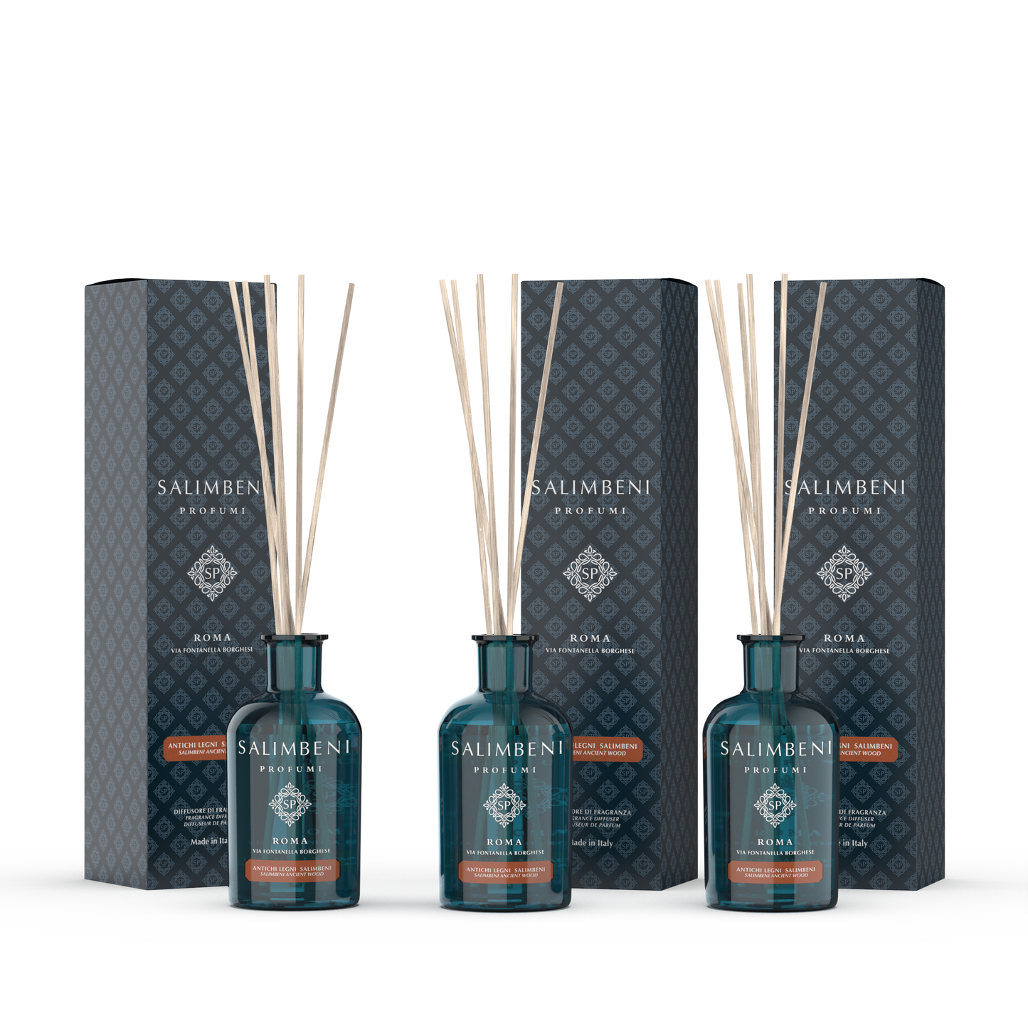 Three 100 ml Stick Diffusers (FRAGRANCE OF YOUR CHOICE)