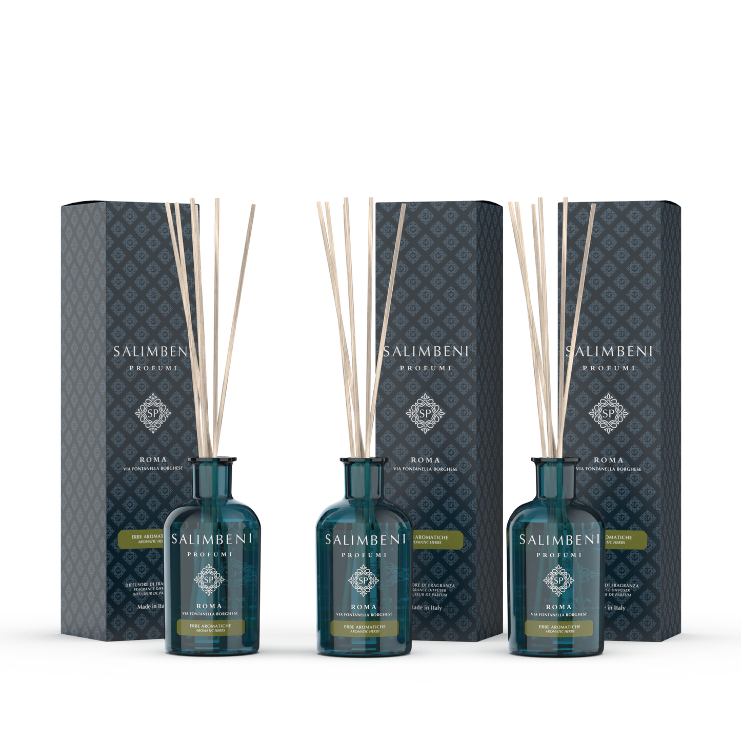 Three 100 ml Stick Diffusers (FRAGRANCE OF YOUR CHOICE)
