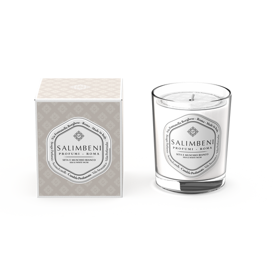 SILK & WHITE MUSK - Scented Candle